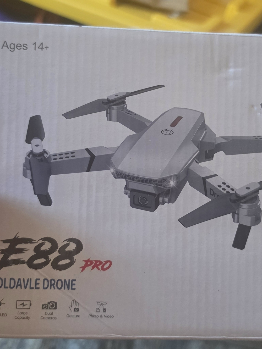 E88 Pro Foldable Drone - Gray